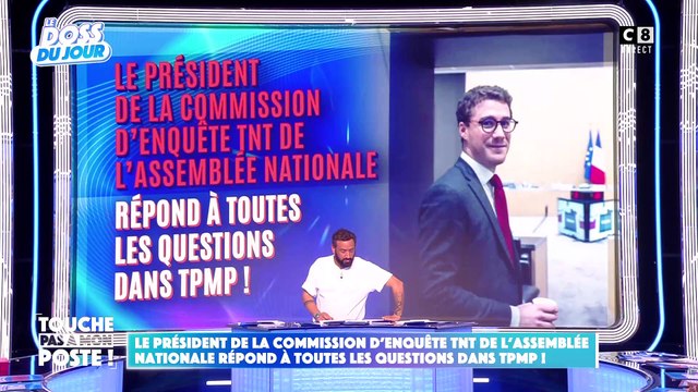 Cyril Hanouna dénonce le 2 poids, 2 mesures de l'Arcom qui tape sur TPMP pour avoir affiché le logo du réseau X, mais épargne Quotidien qui cite et montre la marque de la polaire de Yann Barthes