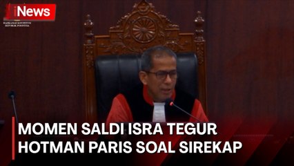 Momen Saldi Isra Tegur Hotman Paris Terkait Pembahasan Sirekap