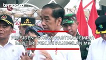 Presiden Jokowi Pstikan Empat Menteri Penuhi Panggilan MK