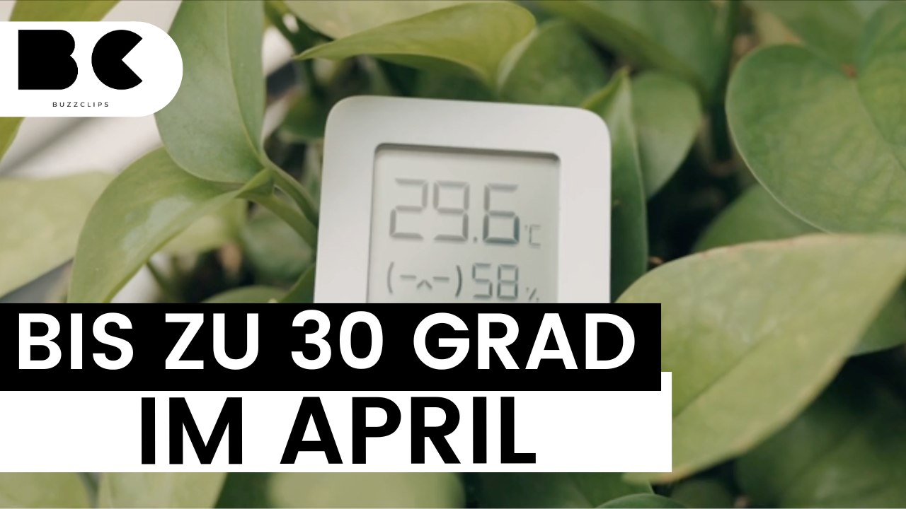 Hitzerekord am Wochenende - bis zu 30 Grad erwartet!