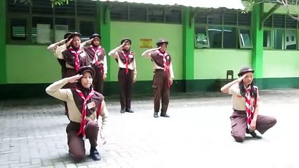 Yel Pramuka Penggalang Yamko Rambe Yamko