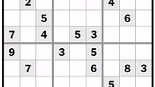 NYT Hard Sudoku April 3 2024 Answer