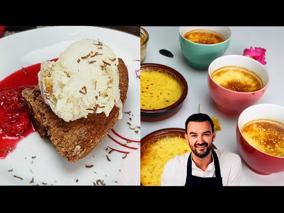 Tous en cuisine #33 et #34 - Le moelleux au chocolat et les crèmes caramel à la vanille et fève tonka de Cyril Lignac !  (Exclusivité Dailymotion)