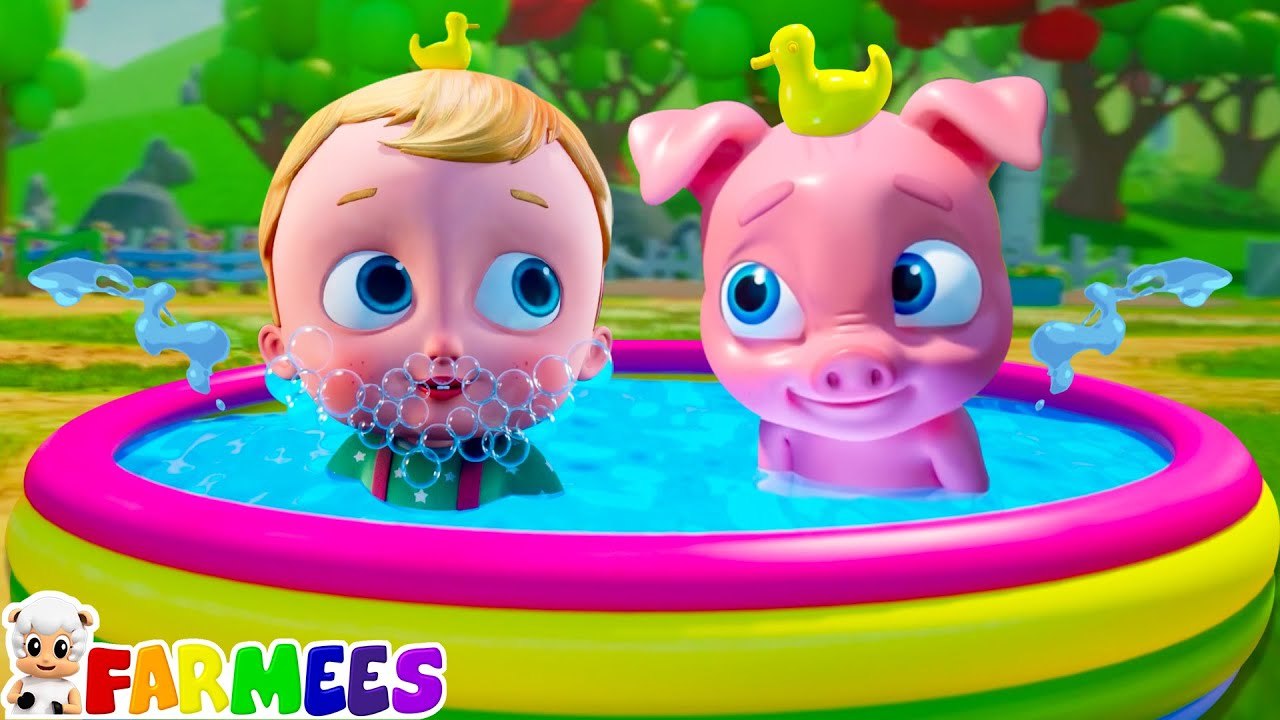 Animal Bath Song + More Sing Along Songs & Nursery Rhymes for Kids