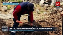 Fosa clandestina hallada dentro de un anexo en Jocotitlán, Edomex