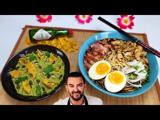 Tous en cuisine #46 - Le guacamole épicé et le bouillon de nouille, œuf et lard de Cyril Lignac ! (Exclusivité Dailymotion)
