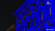 Senato illuminato di blu per Giornata consapevolezza dell'autismo