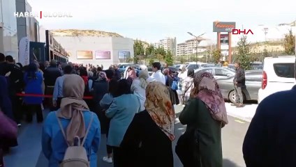 Malatya'daki deprem anı kamerada