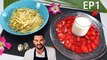 Tous en cuisine #55 Ep1 - Je teste les pâtes alle vongole et les fraises à la rose de Cyril Lignac ! (Exclusivité Dailymotion)