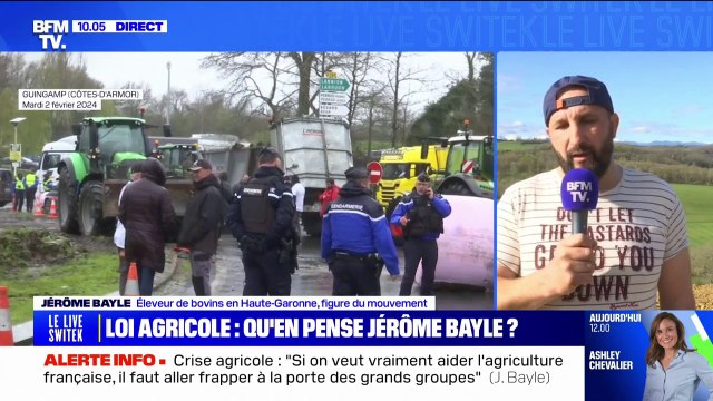 Projet de loi sur l'agriculture: Les agriculteurs français ne crèveront pas la gueule ouverte , prévient Jérôme Bayle