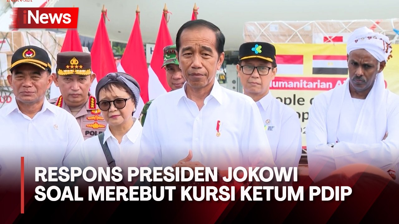Disebut Ingin Rebut Kursi Ketua Umum PDIP, Ini Respons Presiden Jokowi