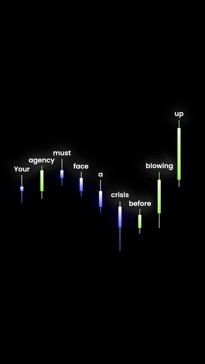Crisis before blowing up
