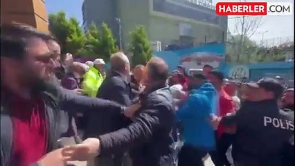 Gaziosmanpaşa'da sayım gerginliği! AK Parti ve CHP'liler birbirine girdi