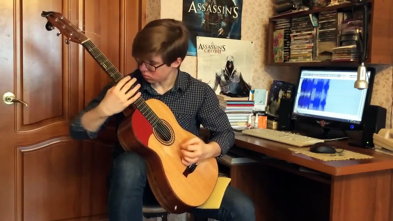 Skillet - Monster on One Guitar (Alexandr Misko)