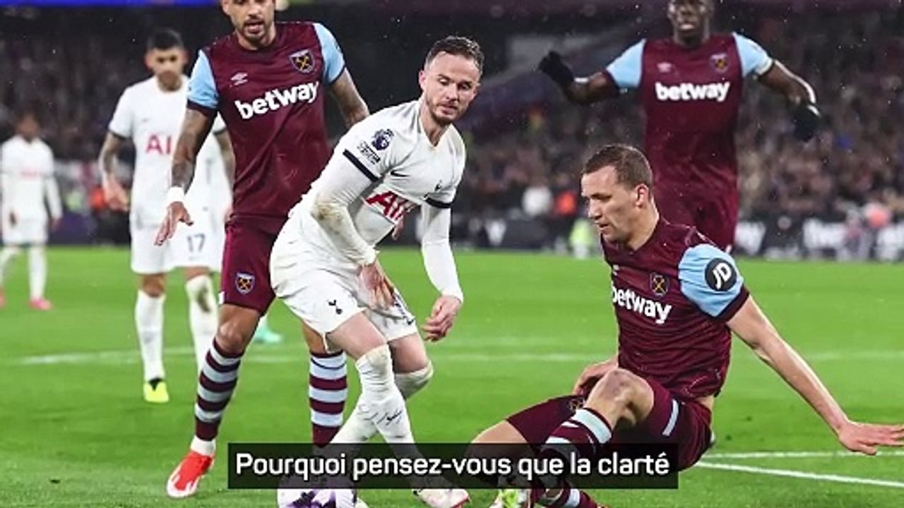 Postecoglou : “J'aimerais bien avoir un joystick et les placer où je veux, mais ça ne marche pas comme ça”