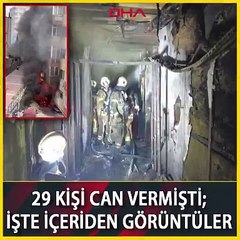 29 kişinin öldüğü yangından yeni görüntüler; 'herkes gelsin iftar yaparız' demişler
