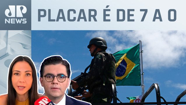 STF rejeita “poder moderador” das Forças Armadas; Amanda Klein e Cristiano Vilela comentam