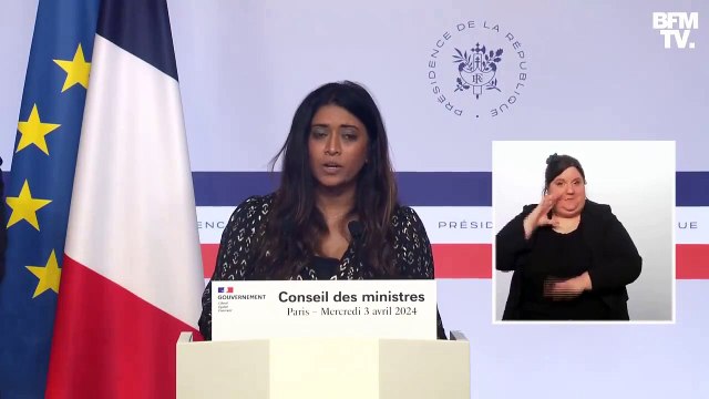 Menace terroriste: Une tentative de passage à l'acte a été déjouée pendant le week-end de Pâques, déclare la porte-parole du gouvernement Prisca Thevenot - Regardez