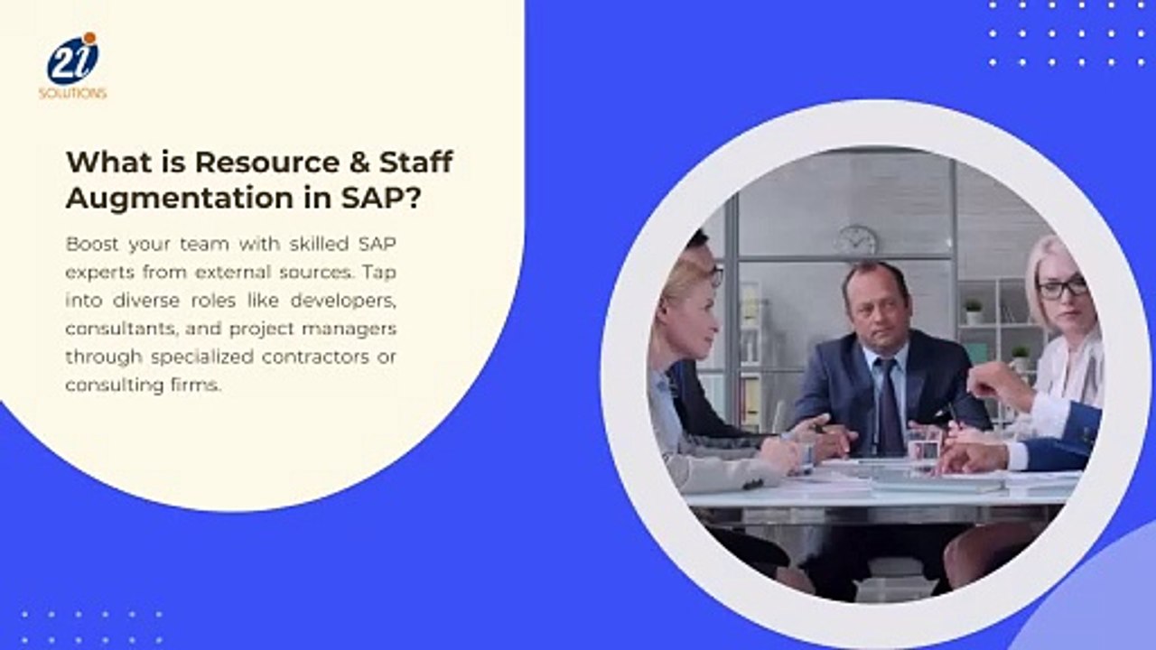 SAP Staff & Resource Augmentation Services