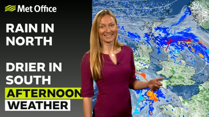 Met Office Afternoon Weather Forecast 03/04/2024 - More rain on the way