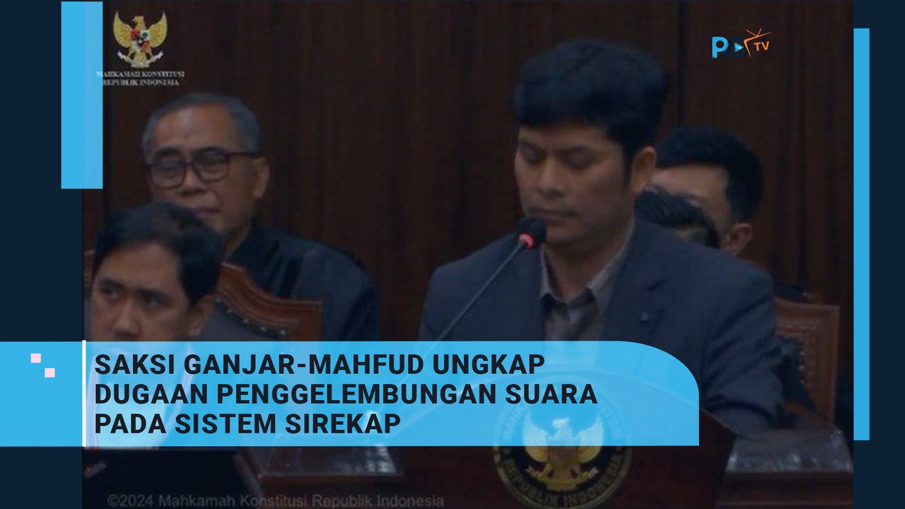 Saksi Ganjar-Mahfud Ungkap Dugaan Penggelembungan Suara pada Sistem Sirekap