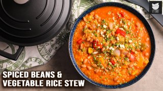 Spiced Beans and Vegetable Rice Stew | Cozy Winter Recipe | Get Curried | Varun Inamdar