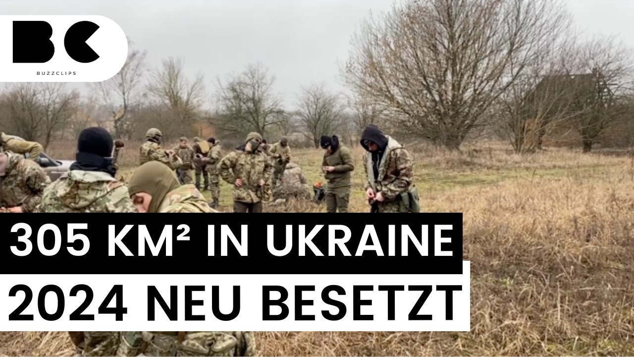 Russland hat 2024 weniger Land besetzt als gedacht
