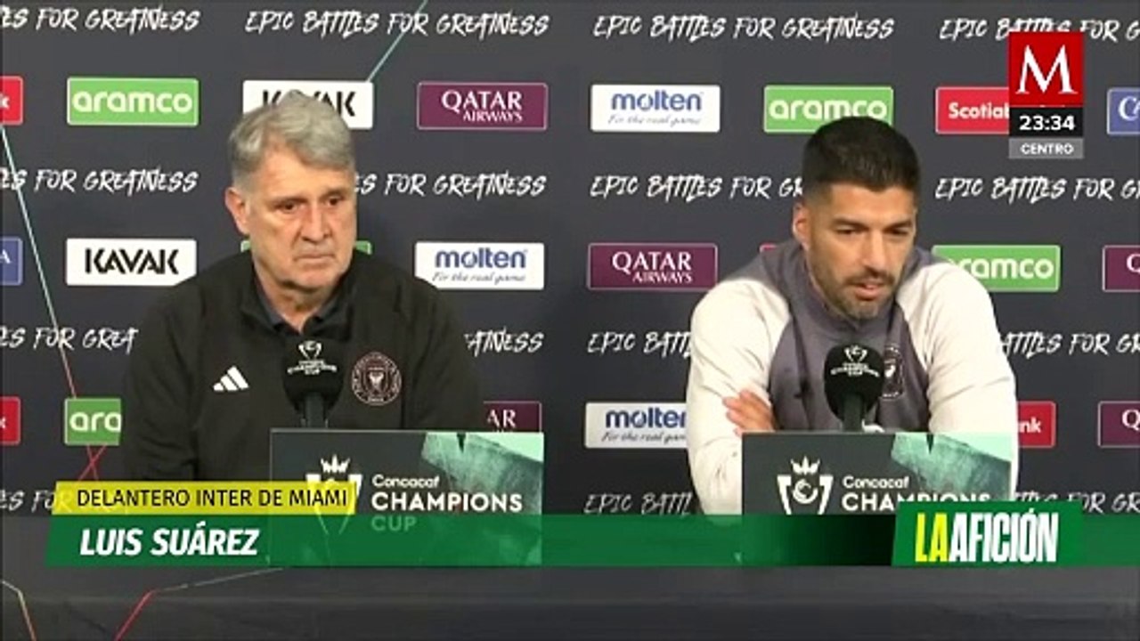 Luis Suárez elogia a Sergio Canales de Rayados...