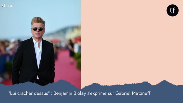 Lui cracher dessus : Benjamin Biolay s'exprime sur Gabriel Matzneff