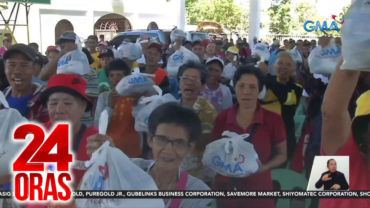 Ilang magsasakang apektado ng tag-init sa Iloilo, tinulungan ng GMA Kapuso Foundation | 24 Oras