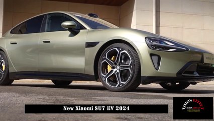 Close Up Details , New Xiaomi SU7 EV 2024