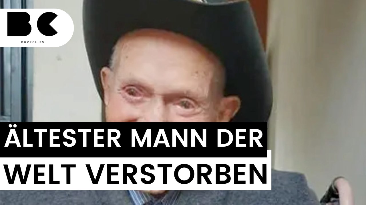 Ältester Mann der Welt (114) ist tot