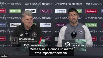 Inter Miami - Martino : “Leo s'est blessé et que nous devons gérer la durée de cette blessure”