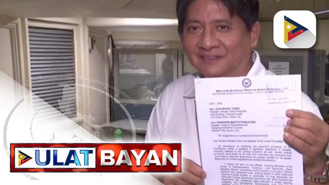 Sec. Gadon, iminungkahi na dapat pagsabayin ang pag-amyenda sa ilang economic at political provision ng Konstitusyon;