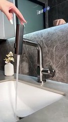 The futuristic design and advanced features of this Waterfall Temperature Digital Display Faucet
