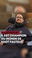 Un Villeneuvois est champion du monde de foot fauteuil