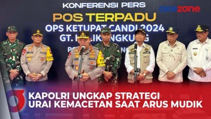 Tinjau GT Kalikangkung, Kapolri Ungkap Strategi Urai Kemacetan saat Arus Mudik