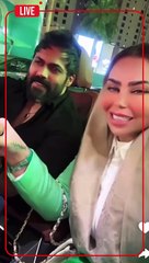 شمس الأسطورة تثير الانتقادات بجرأة غير مسبوقة مع زوجها