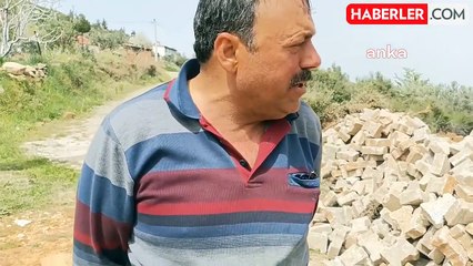 Muhtarlık seçimini kaybeden aday, tapulu arazisini kullanarak yolu kapattı