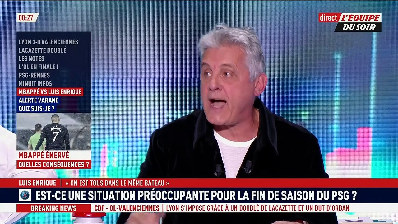 Un gros clash éclate dans L'Équipe du soir au sujet de Kylian Mbappé et Luis Enrique.
