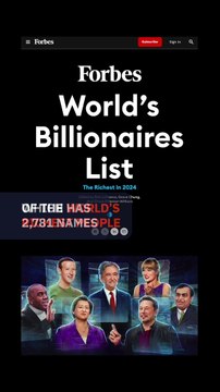 15 Filipinos on Forbes 2024 list of world's richest billionaires