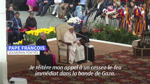 Le pape exprime sa profonde tristesse pour les humanitaires tués à Gaza