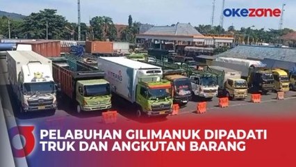 Truk dan Angkutan Barang Mulai Padati Pelabuhan Gilimanuk, ASDP Operasikan 29 Kapal