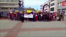 Boğaziçi Üniversitesi öğrencilerinden Van eylemi