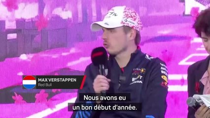 GP du Japon - Verstappen et Pérez veulent gagner et montrer qu’ils sont “à nouveau rapides”
