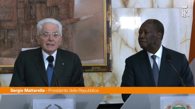 Migranti, Mattarella Inaccettabile il traffico di esseri umani