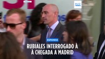 Luis Rubiales detido à chegada ao aeroporto de Madrid