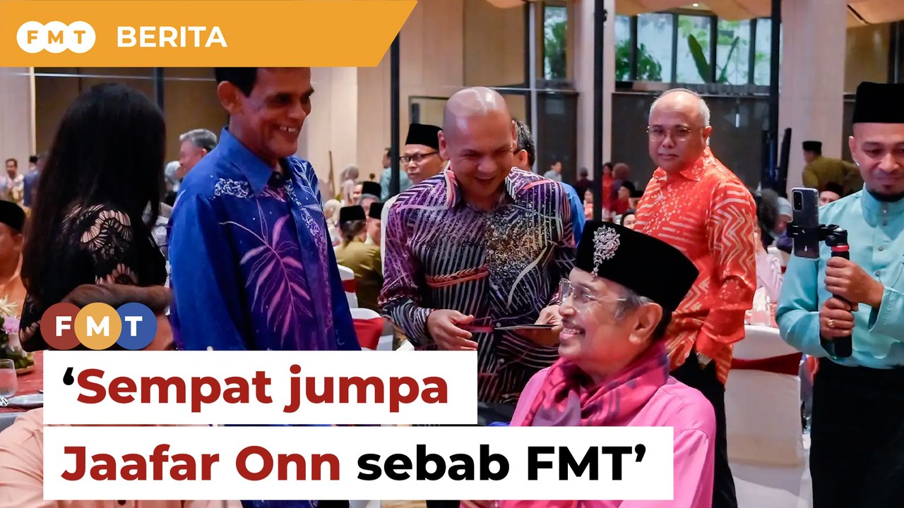 Kami sempat jumpa Jaafar Onn sebab FMT