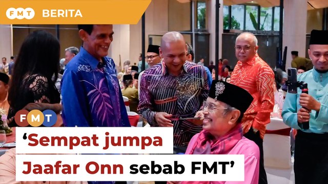 Kami sempat jumpa Jaafar Onn sebab FMT