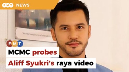MCMC investigating Aliff Syukri’s Hari Raya video